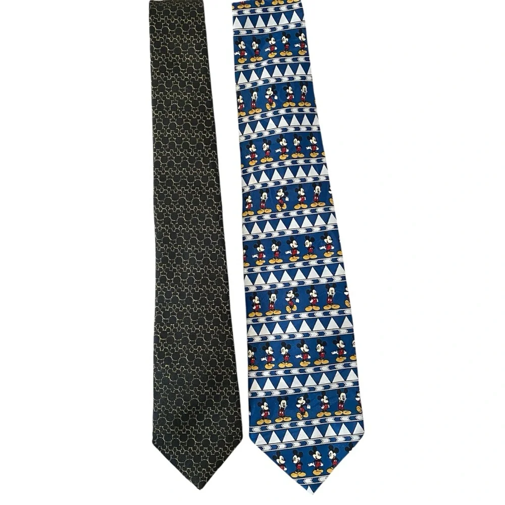 Disney Mickey Men's Tie Lots‎ of 2